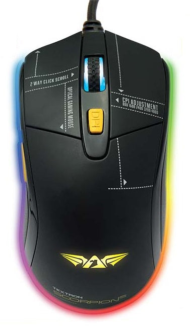 Armaggeddon Scorpion 5 Pro-Gaming Mouse with Free Mousepad Armaggeddon Scorpion 5 Pro-Gaming Mouse with Free Mousepad